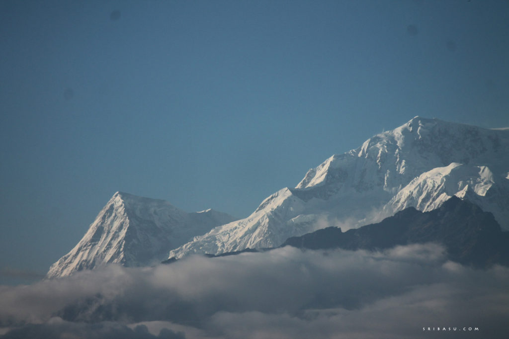 Mt Kanchenjunga From Temi